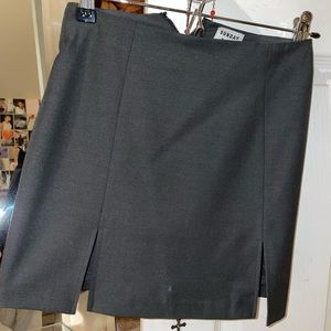 Sunday Best Double Slit Mini Skirt